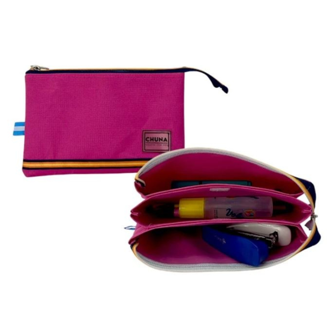Estuche triple Frambuesa