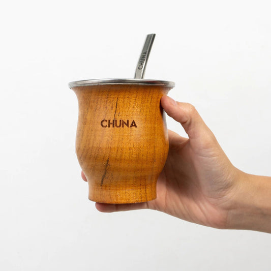 MATE MADERA Y ACERO INOXIDABLE NEPTUNO