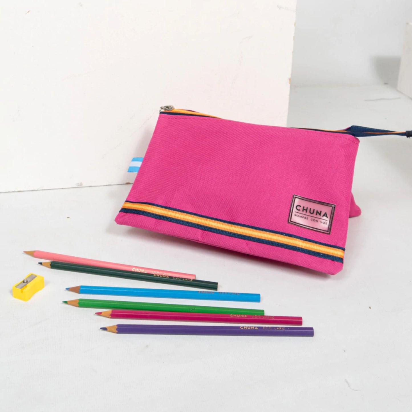 ESTUCHE TRIPLE FRAMBUESA