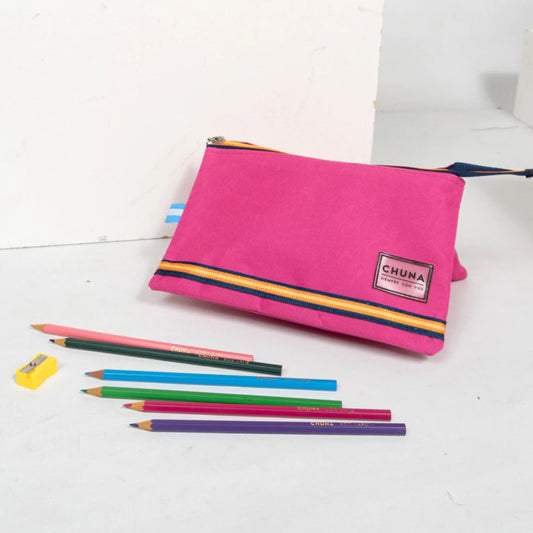 ESTUCHE TRIPLE FRAMBUESA