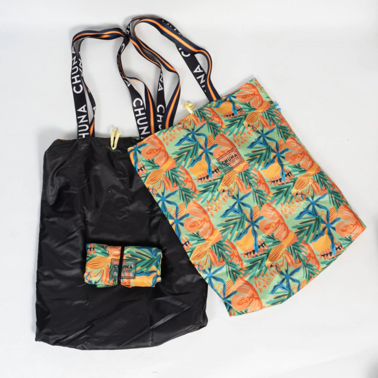 TOTE BAG REVERSIBLE Y PLEGABLE