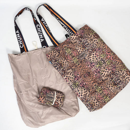 TOTE BAG REVERSIBLE Y PLEGABLE
