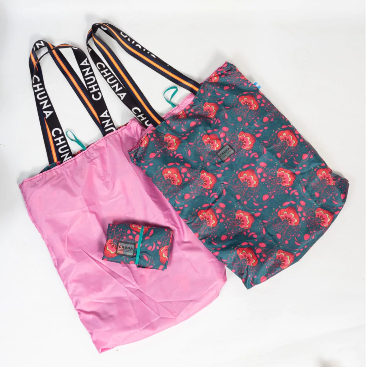 TOTE BAG REVERSIBLE Y PLEGABLE