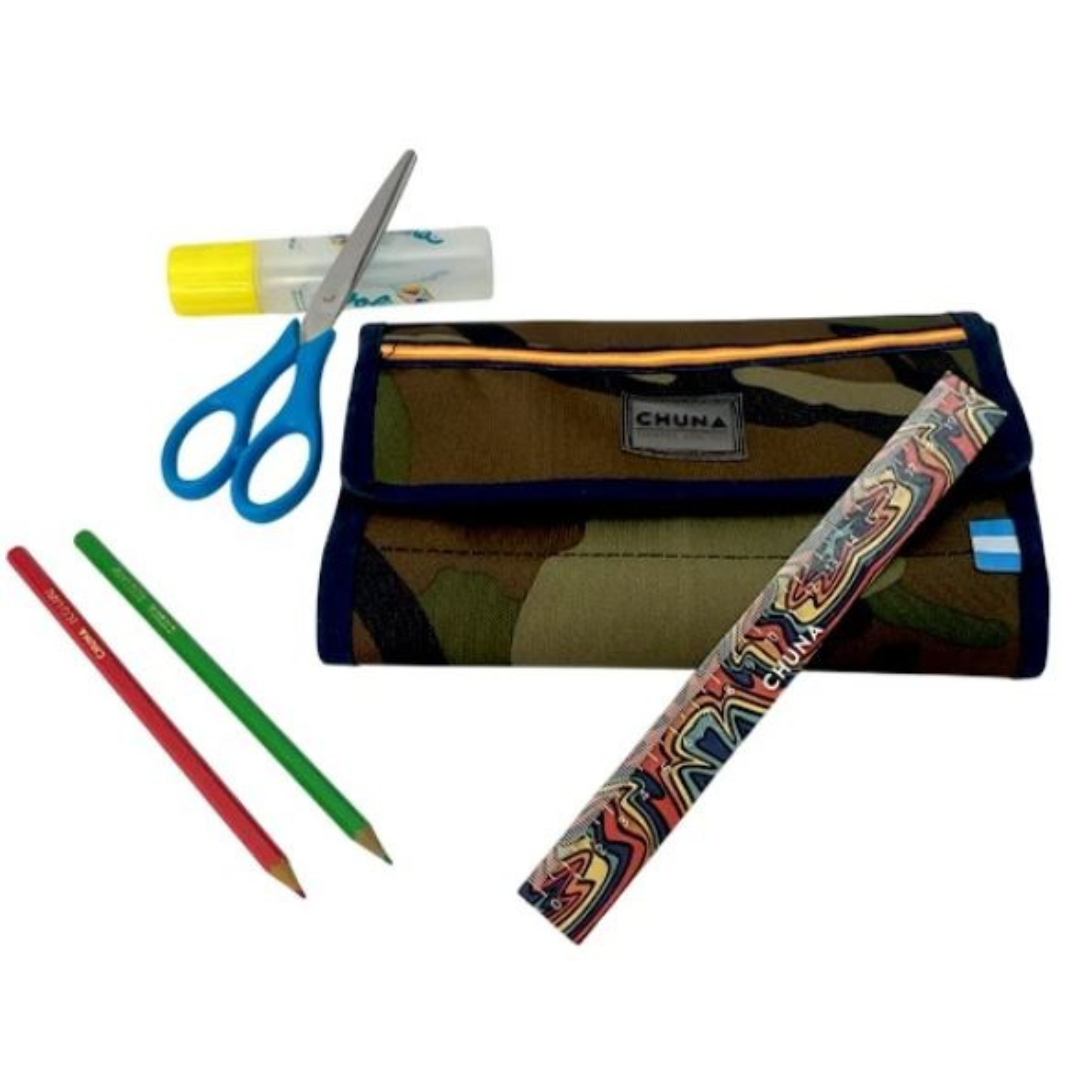 Estuche triple Frambuesa