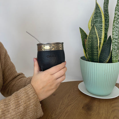 MATE AQUILES IMPERIAL DE CUERO TÉRMICO