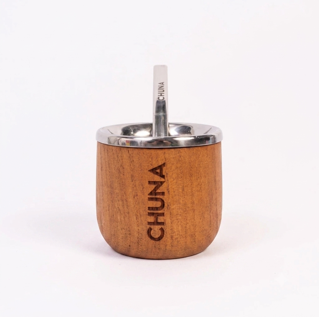 MATE ACERO INOXIDABLE Y MADERA JANOS