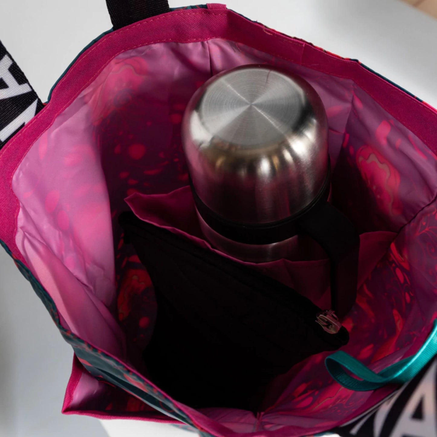 BOLSO MATERO PLEGABLE BURDEO