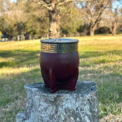 MATE AQUILES IMPERIAL DE CUERO TÉRMICO